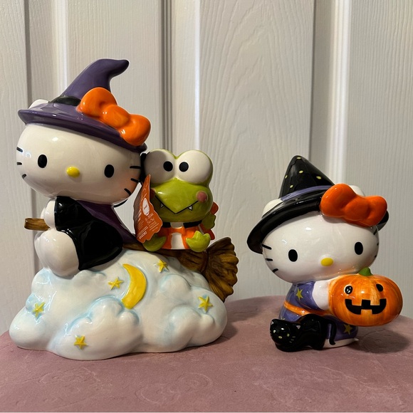 Hello Kitty Blue Sky Halloween Ceramics Set - Picture 1 of 7